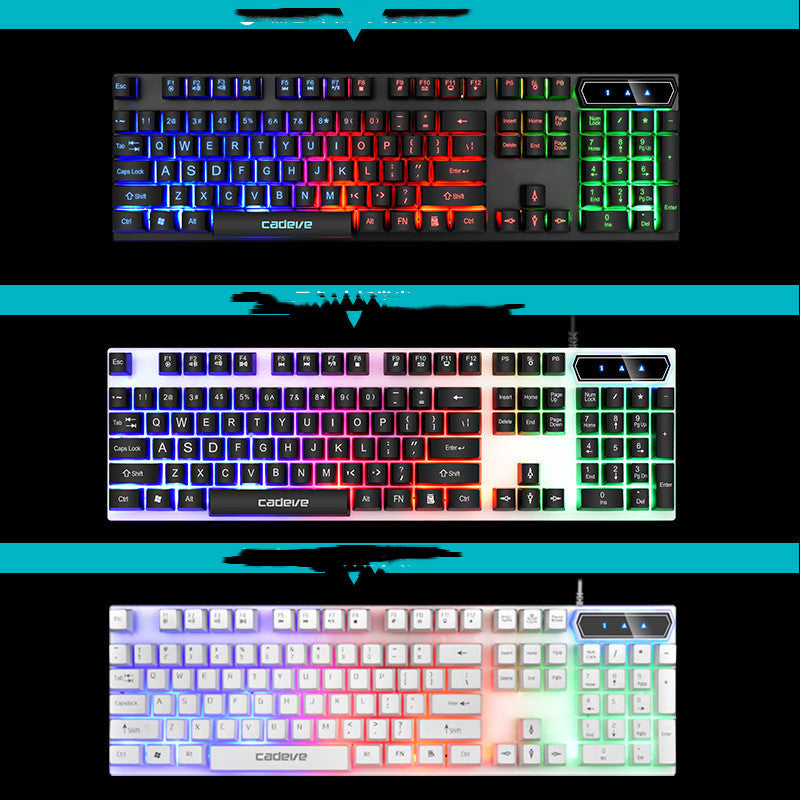 Colorful Wired Gaming Keyboard